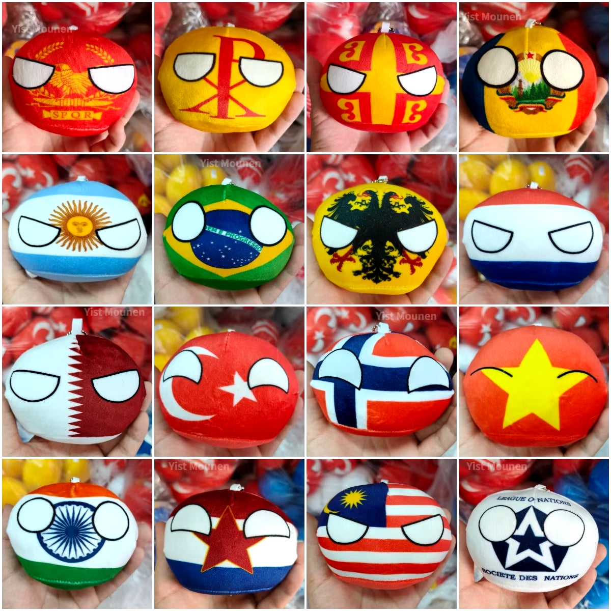 70+ Styles of Countryballs | 10cm plushie