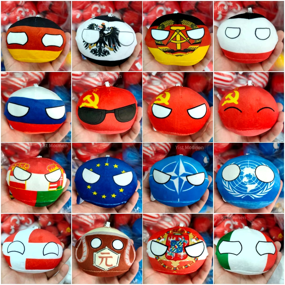 70+ Styles of Countryballs | 10cm plushie