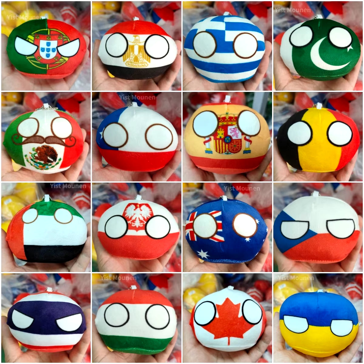 70+ Styles of Countryballs | 10cm plushie