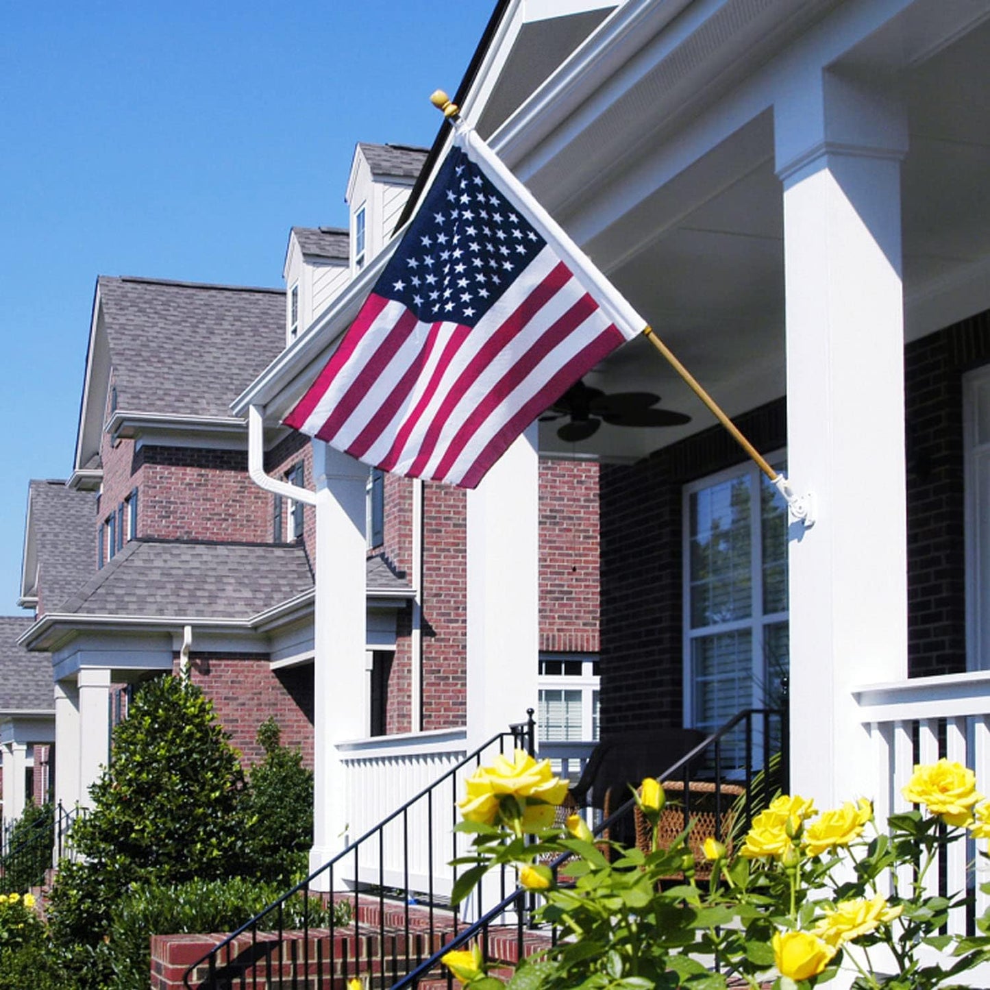 Outdoor use Heavy Duty American Flag | 100% U.S. MADE!!! (3ft x 5ft) MASSIVE