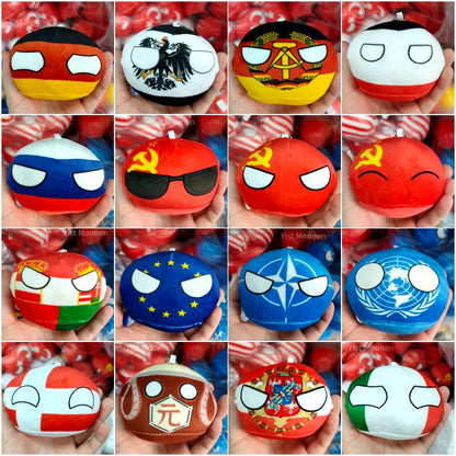 70+ Styles of Countryballs | 10cm plushie