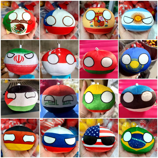 70+ Styles of Countryballs | 10cm plushie